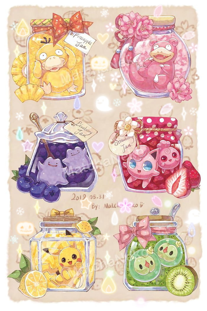 Pokemon Marmalade Which Pokemon's marmelade will u prefer to eat? 9GAG