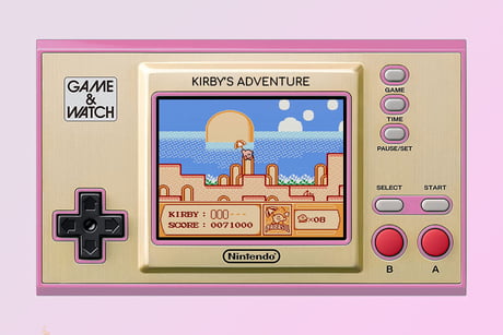 Kirby Game & Watch inbound - 9GAG