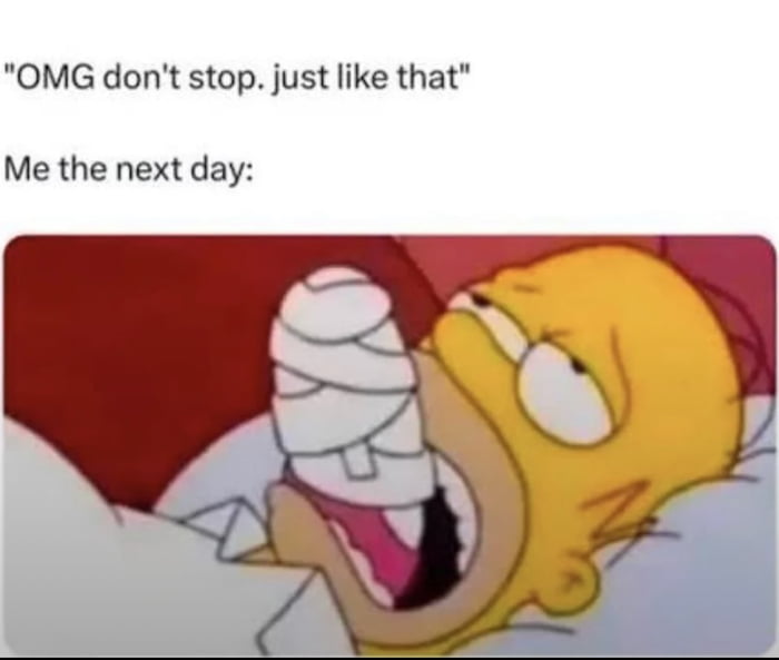 Next day be like