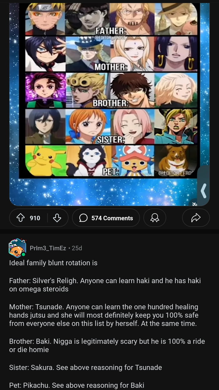 What is your ideal family blunt rotation? - 9GAG