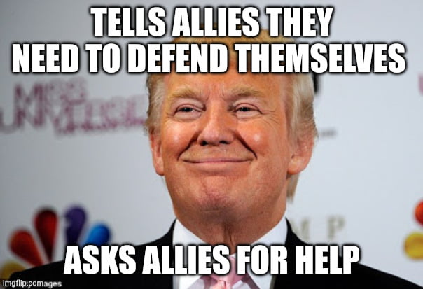 Maybe threatening annexation didn't go down well...