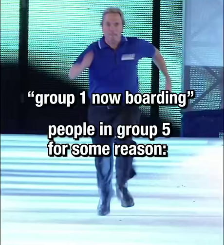 Just wait for you damn turn