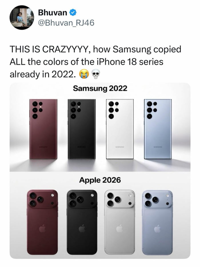 Time traveling phone designers are clearly working overtime