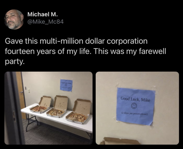 Mike must be happy
