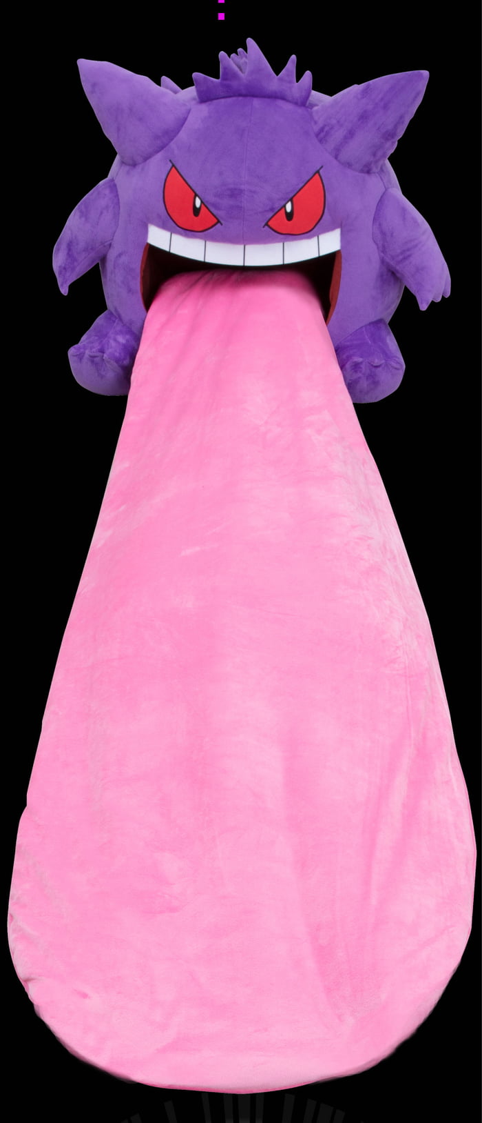 gengar pillow tongue blanket