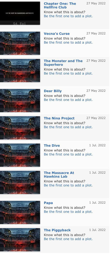 IMDB shows that Vol. 1 will contain 5 episodes, as we expected. - 9GAG