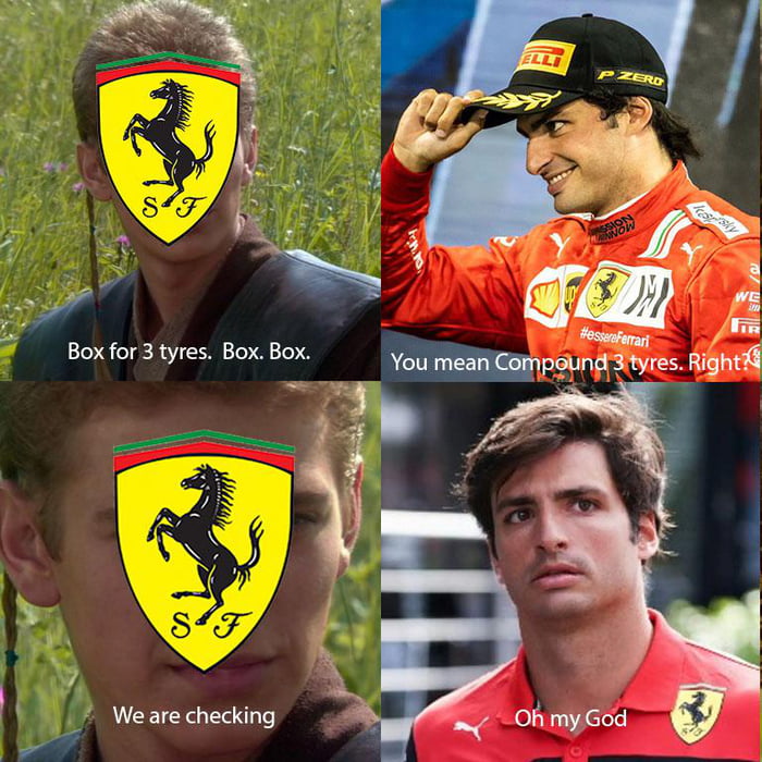 How Many Wheels Does An F1 Car Have Question 9GAG