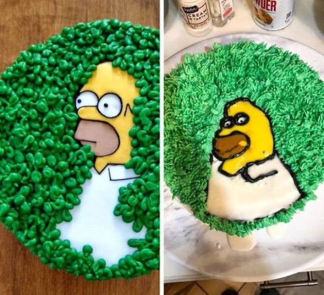 When You Order Your Homer Cake From Wish 9gag