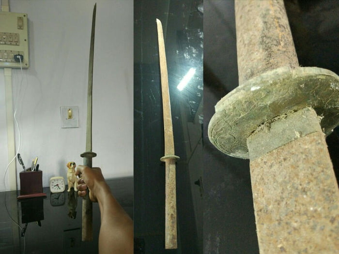 I found this katana on a trek to an old Indo-japan war site. Should I keep it or give it to a museum?