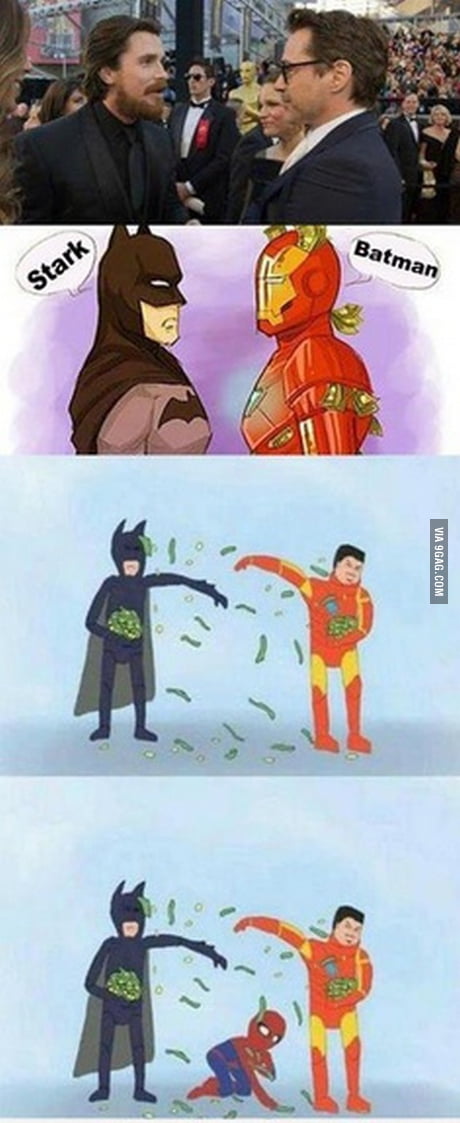 Batman vs Ironman - 9GAG
