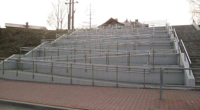 To help the disabled, yeah, about that...
