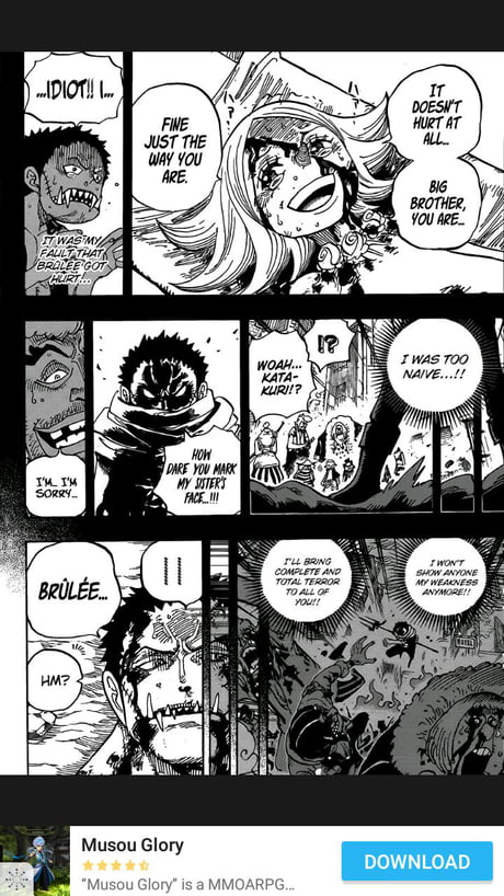 I Must Say That Katakuri And Portgas Was The Best Oniisan In One Piece And My Favorite Character 9gag