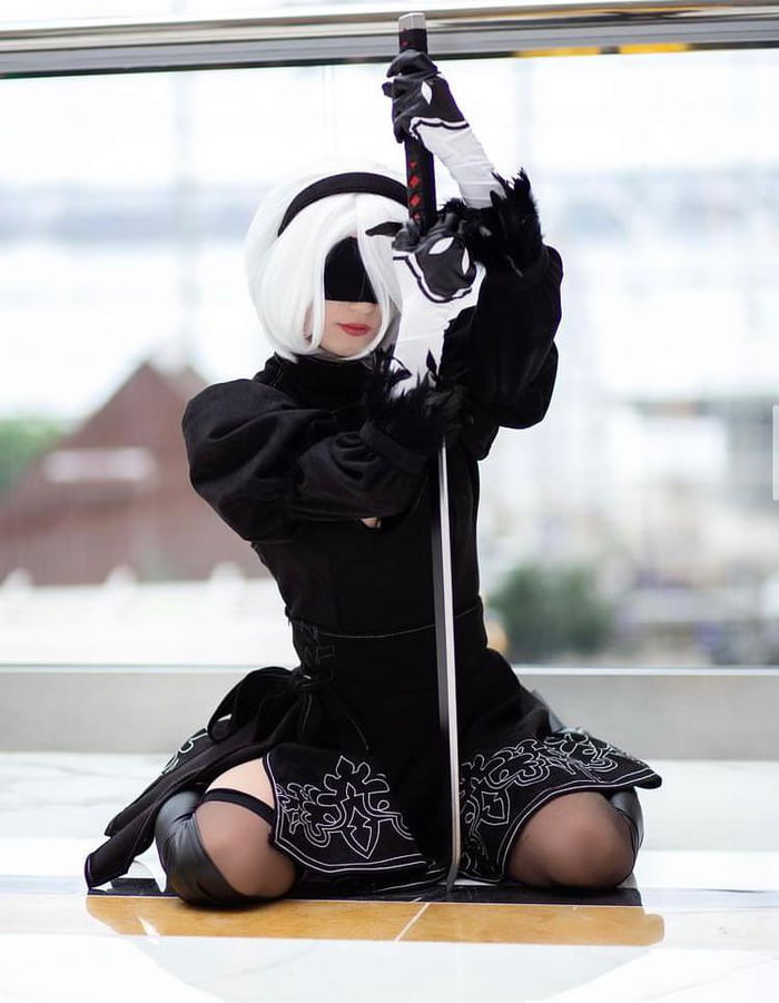 Nier 2B cosplay - 9GAG