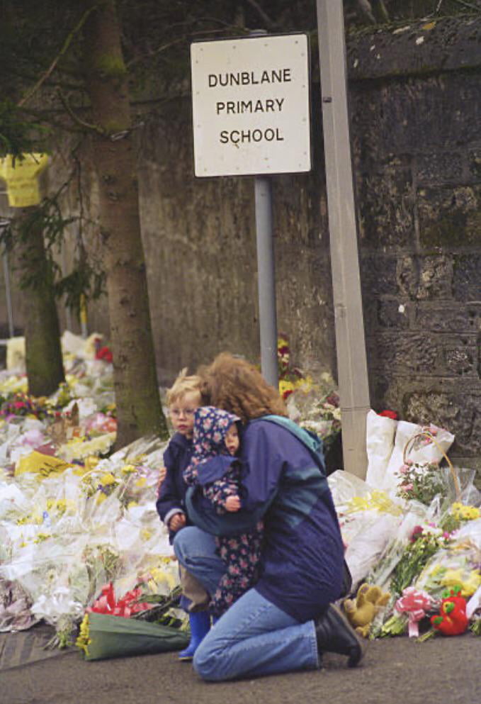 The Dunblane massacre took place at Dunblane Primary School, Scotland