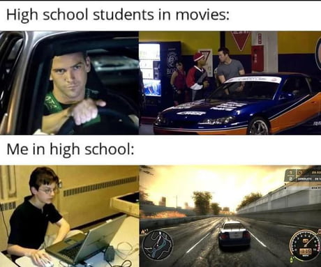 The car drifting meme - 9GAG