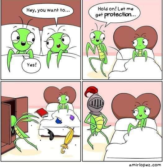 Always use protection. 9GAG