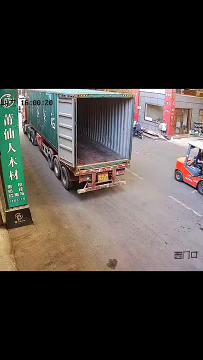 Loading up a container