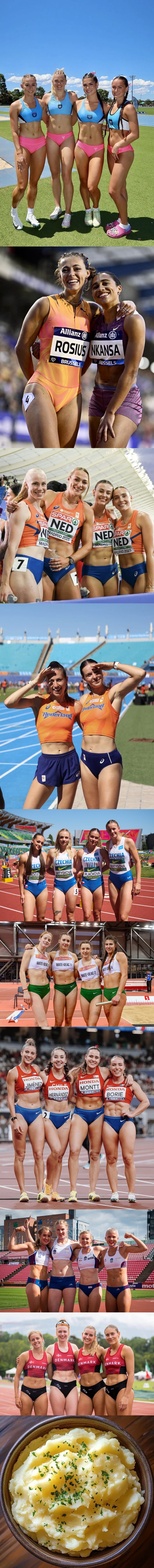Athletic and fit