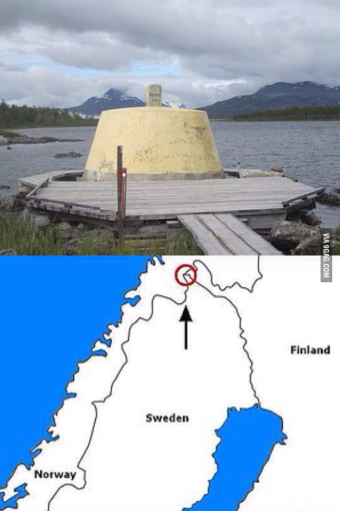 Border Between Finland Norway And Sweden 9GAG   AvZ0WYE 700b 