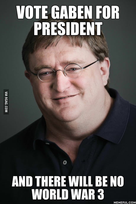 Vote Gaben for President / and there will be no World War 3, World War III