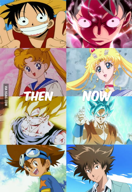 Anime Character Evolution by arc  rbleach