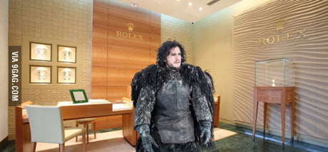 Rolex employee Why you here Jon For the watch 9GAG