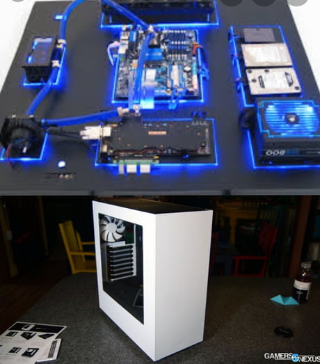 Question For 9gag I Wanted To Get A New Pc Case Like It Very Clean And Not Too Flashy So There Were 2 Options 1 Wall Mounted In Post But - Wall Mountable Pc Case