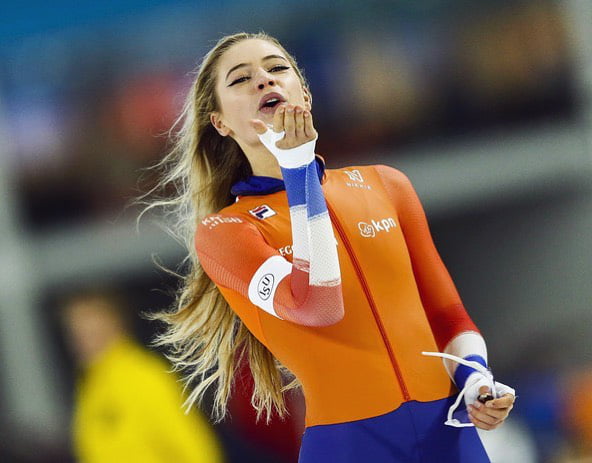 Jutta Leerdam The Dutch Speed Skater, Current World Champion In The ...