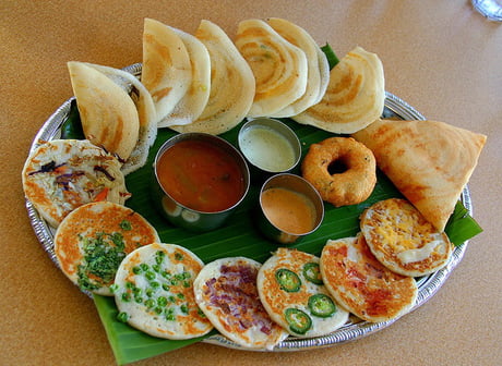 traditional indian breakfast
