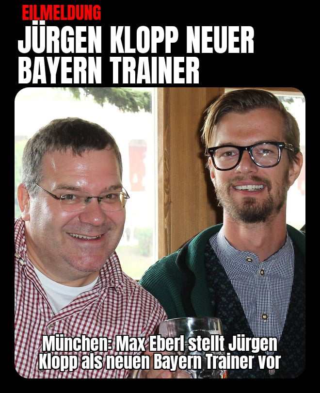 Die Suche Hat Ein Ende. MAX EBERL Präsentiert Neuen Trainer Von Bayern ...