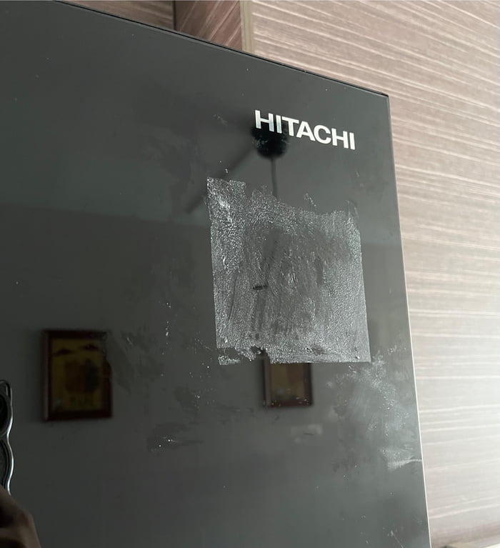 How to remove the sticker residue / stain on glass surface? 9GAG