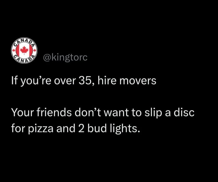 Friends are great but not for a slipped disc