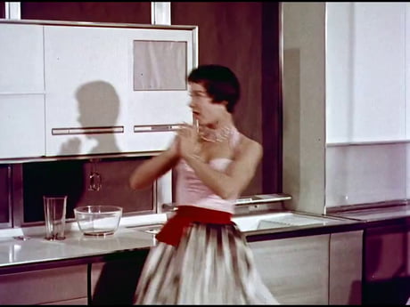 The Kitchen of Tomorrow from 'Design for Dreaming' by General Motors (1956)