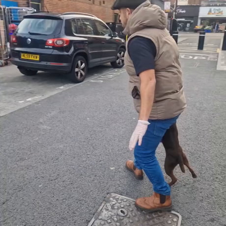 The way he tracked it under the car, pure precision, flawless