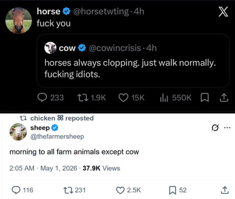 Farm Tweets Best Funny farm animals Memes - 9GAG