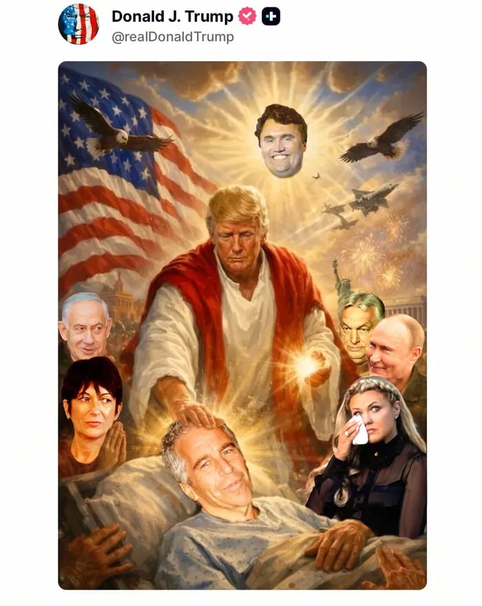 Dang but the interwebs are quick. Someone already took the image trump posted and made it truthier.