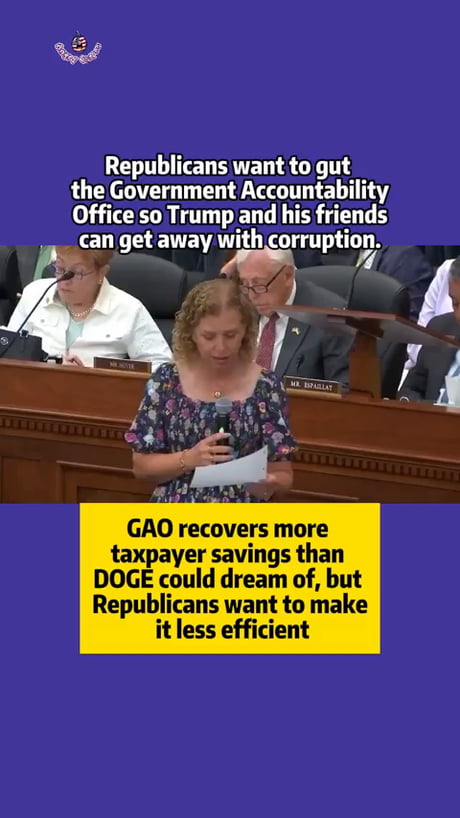 Chopping and cutting GAO's authority, sacrificing taxpayers' interests