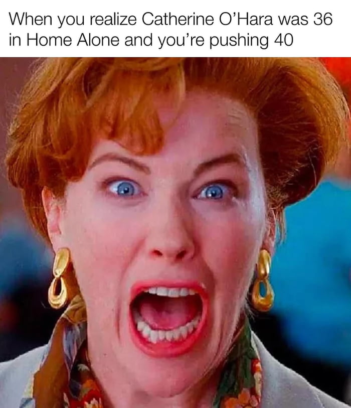 That moment you realize you're basically Kate McCallister now