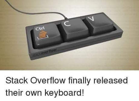 No joke—you can buy our copy/paste keyboard right now - Stack Overflow