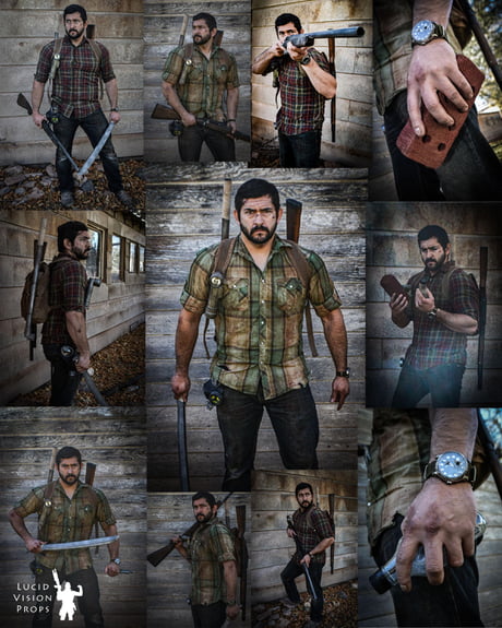 Joel Miller Cosplay - The Last of Us - Photo Montage - 9GAG