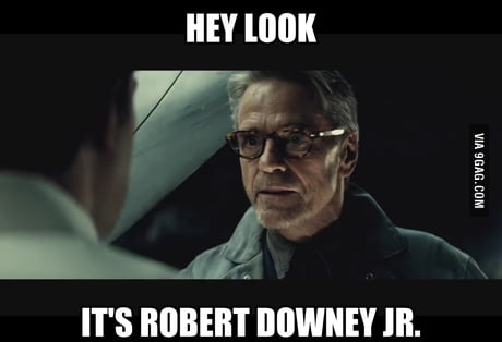 My first reaction after watching Jeremy Irons as alfred in batman v  superman - 9GAG