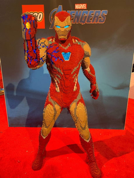 lego iron man gauntlet