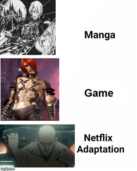 Netflix Done It Again Isaac From Castlevania Curse Of Darkness 9gag