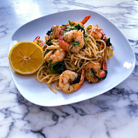 Spicy Lemon Garlic Parmesan Shrimp Pasta 9gag