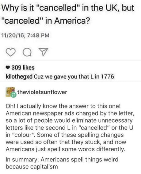 Cuz We Gave You That L In 1776 9gag