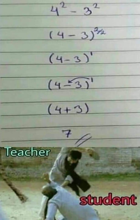 funny math problem
