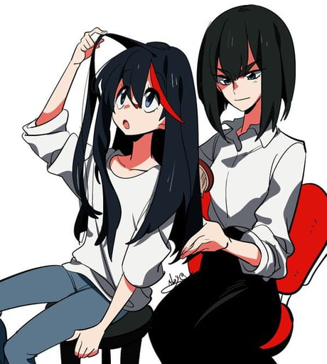 Featured image of post Ryuko Matoi Hair Ry ko matoi matoi ry ko is the daughter of isshin matoi and the main protagonist of kill la kill