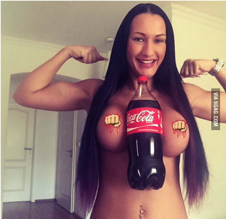 Hold A Coke With Your Boobs Challenge