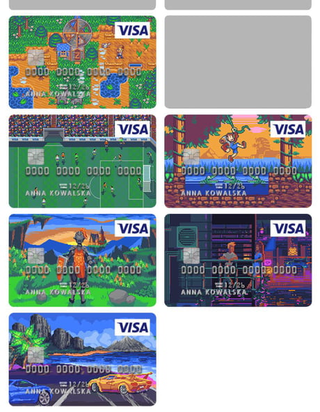 fun credit card designs