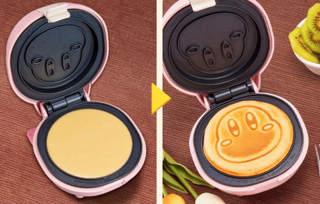 This Kirby Pancake Maker Will Make Adorably Round Breakfasts